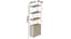 Этажерка 4/60 Ferrum-decor Серии Конект с тумбой 179x60x28 Белый ДСП Артизан (FRD-104492) - миниатюра 3