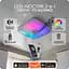 Люстра світлодіодна 517 Dlight RGB з пультом і колонкою 80Вт Білий (02164) - мініатюра 3