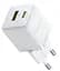 Зарядний пристрій Baseus Palm Fast Charger Type-C+USB 20W white (P10111608213-00) - мініатюра 1