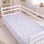 Простирадло MirSon Ranforce Elite Tiny Unicorn blue 200x220 см (2200012579121) - мініатюра 1