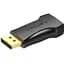 Переходник DisplayPort M to HDMI F black Vention (HBOB0) - миниатюра 1