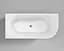 Ванна акрилова кутова Rea Sydney Bellanto 150x75 L white REA-W0250, Білий - мініатюра 3
