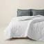 Полуторна ковдра Cosas з натуральної бавовни 4 сезони 160х215 White CS1 білий (Quilt_160x215_DSeason-SiliSoftPuff) - мініатюра 4