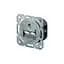 Комп'ютерна розетка Digitus 2xRJ45 FTP, для відкритої проводки (DN-9002-N) - мініатюра 3