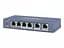Коммутатор Hikvision PoE DS-3E0106HP-E 4x10/100 PoE 2хRJ45 Uplink 145х68.45х25.6 мм Black - миниатюра 1