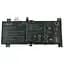 Акумулятор для ноутбука Asus C41N1731 (ВЕРСИЯ 1, СМОТРЕТЬ НА УШКИ) (ROG Strix Scar II GL504GM, GL504GV) 15.4V 4335 mAh 66Wh Black - мініатюра 1