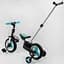 Велосипед-трансформер 56659 Best Trike колеса PU 10”, батьківська ручка, знімні педалі, в коробці (6989228360032) - мініатюра 5