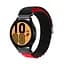 Ремінець для Samsung Galaxy Watch 5 40mm - чорно-червоний Watchbands NormalCloth ширина кріплення 20мм нейлоновий (W23-9WB61681168) - мініатюра 4