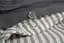 Постільна білизна з льону Lotus Home - Karlin stripe linen антрацит євро - мініатюра 6
