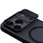 Карбонова накладка Nillkin CamShield Pro Magnetic для Apple iPhone 17 Pro (6.3) Transparent black - мініатюра 4
