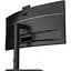 TFT 34" AOC CU34E4CW, WQHD, VA, 120Гц, выгн., 2xHDMI, DP, USB-C, RJ-45, USB-hub,cam,HAS, кол.,черный - миниатюра 8