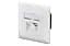 Розетка на два порта RJ45 CAT5E DN-9001-N DIGITUS by ASSMANN - мініатюра 1