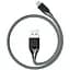 Кабель Tronsmart USB2.0-Type-C 1m ATC6 Nylon cable Grey - миниатюра 1