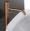 Змішувач для умивальника Rea Lungo brushed copper високий REA-B1114, Теплий захід сонця - мініатюра 2