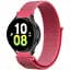 Ремінець нейлоновий на липучці BeWatch для Samsung Galaxy Watch 4/5/6 Червоний (1011384.2UW) - мініатюра 1