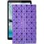 Чехол StatusCASE из экокожи для планшета Lenovo Tab M8 TB-8505X Фиолетовый ромб - миниатюра 1