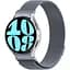 Ремінець для Samsung Galaxy Watch 5 40mm - темно-сірий ширина кріплення 20мм металевий Watchbands Milanese Button (W42-7WB70640821) - мініатюра 1