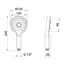 Ручной душ Qtap Rucni A120O3KBB, Черный - миниатюра 2