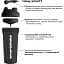 Шейкер спортивный Smart Shake Glossy Black Lite 1 л - миниатюра 5