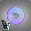 Люстра светодиодная 517 Dlight RGB с пультом и колонкой 70Вт Белый (02155) - миниатюра 5