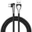 Кабель Baseus Sharp-Bird Mobile Game Cable USB to Type-C 3A 1m CATMVP-D01 Black - мініатюра 1