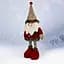 Фігура новорічна телескопічна Stenson Santa Snowman R95917 19465 35-60 см - мініатюра 1