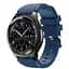 Силіконовий ремінець Watchbands для Samsung Gear S3 Samsung Galaxy Watch 46mm Silver - синій (WB001DARKBLUE) - мініатюра 1