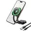 Автодержатель с БЗУ Baseus PrimeTrip C03 Pro Magnetic Wireless Charging (C0013B) Cosmic Black - миниатюра 3