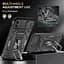 Ударостійкий чохол Camshield Army Ring для Apple iPhone X / XS (5.8) Чорний / Black - мініатюра 3