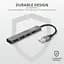 Концентратор Trust Halyx Aluminium 4-Port Mini USB Hub (23786_TRUST) - мініатюра 8