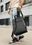 Чоловічий рюкзак Sambag Roll Top One чорний принт "Zebra" 41 х 30 х 16 см (24208146m) - мініатюра 4