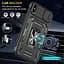 Ударостійкий чохол Camshield Army Ring для Apple iPhone X / XS (5.8) Чорний / Black - мініатюра 2