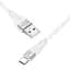 Кабель Proove Soft Silicone USB to Type-C 2.4A (1m) white (CCSO20001202) - мініатюра 2