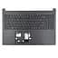 Верхня кришка для Acer A115-22 A315-43 A315-55 A315-23G EX215-22, (Чорний, топкейс+клавіатура, Оригінал) - мініатюра 1