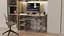 Компьютерный стол Ferrum-decor Скай 75x120x70 черный ДСП Дуб Сонома 16мм (FRD-103652) - миниатюра 4