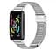 Миланский металлический ремешок Mijobs для фитнес браслета Huawei Honor Band 6 Silver - миниатюра 2