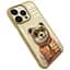 Чохол Nimmy 3D Matal Buttons Apple iPhone 15 Pro Max Bear Khaki - мініатюра 2