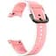 Ремешок для Samsung Galaxy Watch 5 40mm - розово-белый ширина крепления 20мм силикон размер L Watchbands Double Line (W12-8WB66259531) - миниатюра 1