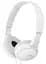 Навушники On-ear MDR-ZX110 3.5 mini-jack Білий Sony teh0019125 - мініатюра 1