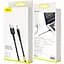 Кабель Baseus Cafule Cable USB to DC 3.5mm 1m CADKLF-G1 Black-Grey - мініатюра 2