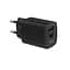 Зарядний пристрій мережевий MAKE 30W GaN3 Type-C PD3.0 + USB QC3.0 Black - мініатюра 4