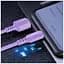 Дата кабель USB 2.0 AM to Lightning 1.0m soft silicone violet ColorWay (CW-CBUL044-PU) - мініатюра 6