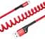 Кабель Baseus Fish Eye Spring Cable USB to Lightning 2A 1m CALSR-09 Red - мініатюра 2