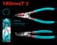 Кусачки TOTAL THTJ21804 L = 180 мм - мініатюра 1