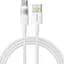 Дата кабель Baseus Display 2 USB to Type-C 100W (2m) (P10382701) Moon White - мініатюра 1