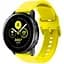 Силіконовий ремінець One Watchbands жовтий для Samsung Galaxy Watch Active 2 20mm (WB0021ONEOYELLOWA2MM) - мініатюра 1