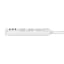 Подовжувач XiaomiXiaomi Power Strip 27W QC3.0 (3 розетки + 3 USB) 1.8 m White (MJCXB02QM) (NRB4049CN) - мініатюра 5