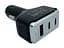 Автомобільний зарядний пристрій XON MaxCharge Type-C 82.5W (2 x Type-C PD30 + Type-A 15V/1.5A) Black (CM1A2C82WB 3500) - мініатюра 3