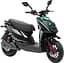 Електроскутер Двомісний Corso Hurricane (2500W 72V/40Ah) Зелений - мініатюра 2