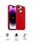 Силиконовый чехол для Apple iPhone 14 Pro, ICON2 Case, красный, противоударный, панель, защита всего корпуса, матовая поверхность Soft Touch, выступает над дисплеем, совместим с защитными стеклами и пленками, с микрофиброй, ArmorStandart (ARM63602) - мініатюра 3